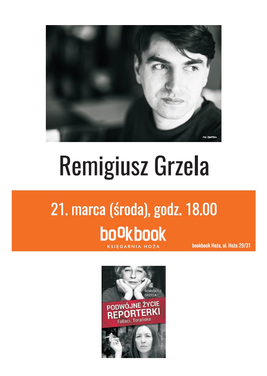Spotkanie autorskie z Remigiuszem Grzelą